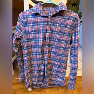 Vineyard Vines Kids Multicolor Plaid Button-Down Shirt